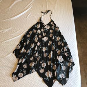 Floral summer sun dress